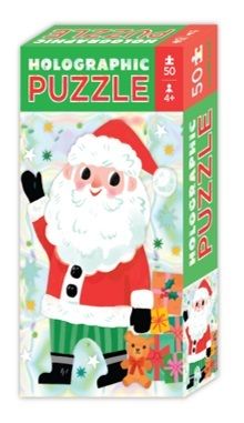 Puzzle holografické Santa 50 Crocodile Creek