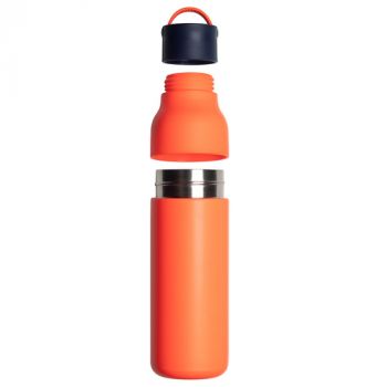 Lund London Skittle Active Bottle 500ml Coral & Indigo