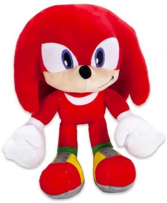 Plyšový Sonic Knuckles - červený 28 cm