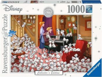 Puzzle Disney: 101 dalmatíncov 1000 Ravensburger