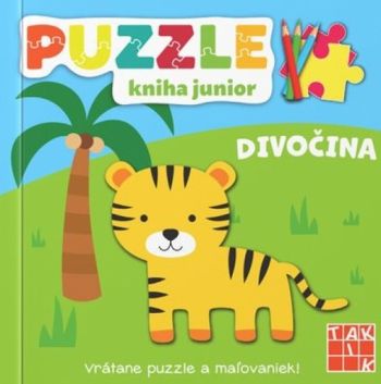 Divočina - Puzzle kniha junior