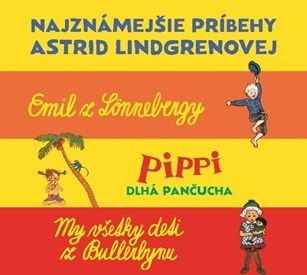 Set Najznámejšie príbehy Astrid Lindgrenovej (9 CD) - audioknihy