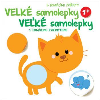 Veľké samolepky s domácimi zvieratami: Mačka, 2. vydanie