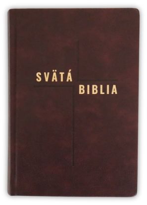 Biblia, Roháčkov preklad 2022, rodinný formát, bordová, pevná väzba