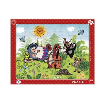 Puzzle Krtko a kapela 40 Dino