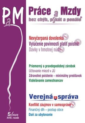 PaM 5/2023 - Nevyčerpaná dovolenka