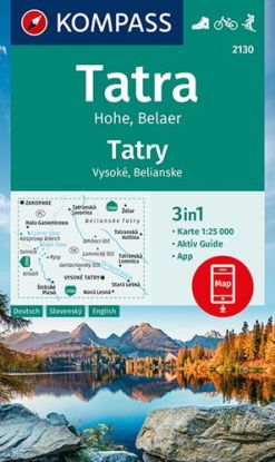 Vysoké Tatry, Belianske 2130 NKOM 1:25 000