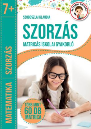 Szorzás - Matricás iskolai gyakorló