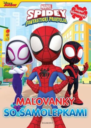 Spidey a jeho fantastickí kamaráti: Maľovanky so samolepkami