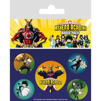 Set odznakov My Hero Academia