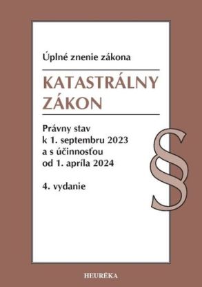 Katastrálny zákon. Úzz, 4. vydanie, 9/2023