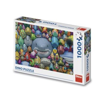 Puzzle Farebné rybičky 1000 Dino