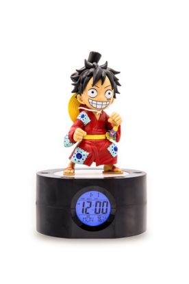 Teknofun One Piece Luffy svietiaci budík 18cm