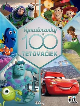 100 tetovačiek s vymaľovankami: Disney chlapci