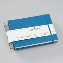 Fotoalbum Semikolon Mini Mucho cream azzurro