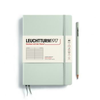 Zápisník LEUCHTTURM1917 Medium (A5) Light Grey, 251 p., riadkovaný