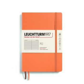 Zápisník LEUCHTTURM1917 Medium (A5), Apricot, 123 S., linajkový