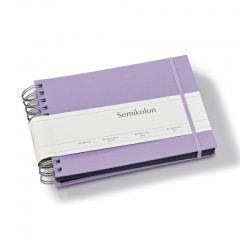 Fotoalbum Semikolon Mini Mucho black lilac silk