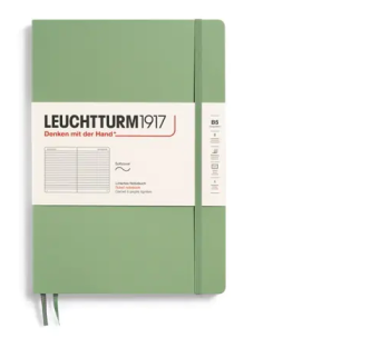 Zápisník LEUCHTTURM1917 Softcover Composition (B5) Sage, 123 p., riadkovaný