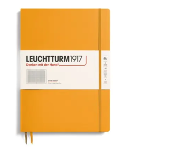 Zápisník LEUCHTTURM1917 Master Slim (A4+) Rising Sun, 123 p., štvorcový