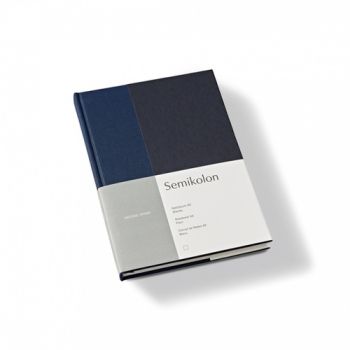 A5 Notebook Semikolon plain Midnight