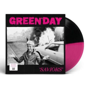 Green Day - Saviors (Black & Pink) LP