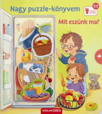 Nagy puzzle-könyvem: Mit eszünk ma?