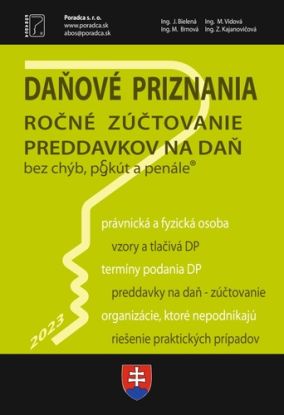 Daňové priznania FO a PO za rok 2023 - Ročné zúčtovanie preddavkov na daň za rok 2023