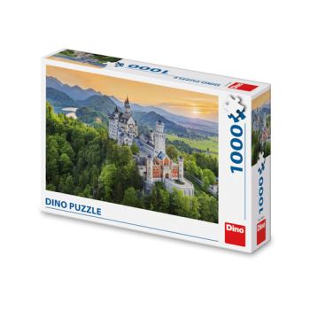 Puzzle Jarný Neuschwanstein 1000 Dino