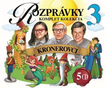 Rozprávky Kronerovci 3 5CD BOX