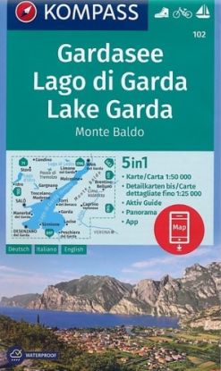 Gardasee/Lago di garda. Monte Baldo