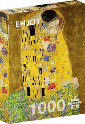 Puzzle Gustav Klimt: The Kiss 1000 Enjoy