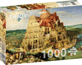 Puzzle Pieter Bruegel: The Tower of Babel 1000 Enjoy