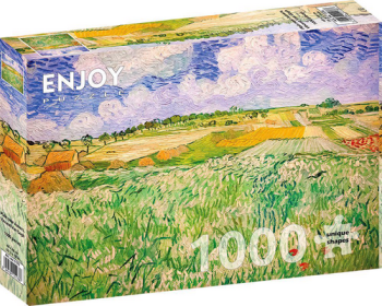 Puzzle Vincent Van Gogh: Plain near Auvers 1000 Enjoy