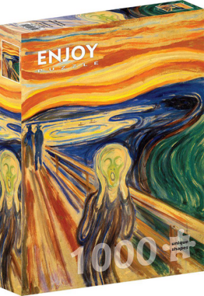 Puzzle Edvard Munch: The Scream 1000 Enjoy