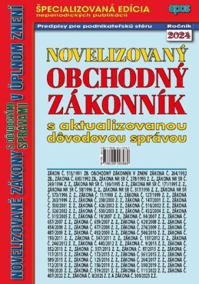 Novelizovaný Obchodný zákonník 9/2024