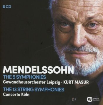 Masur Kurt - Felix Mendelssohn: The 5 Symphonies & The 13 String Symphonies 6CD